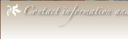 Contact information